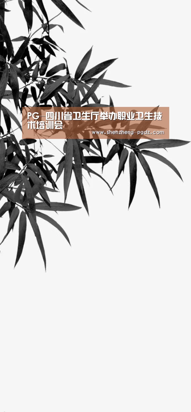 PG-四川省卫生厅举办职业卫生技术培训会(图3) PG-四川省卫生厅举办职业卫生技术培训会(图3)